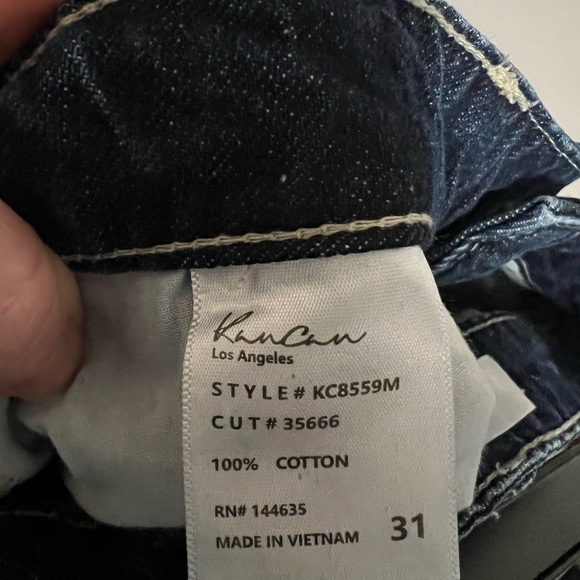 Wild Oak Boutique KanCan Distressed Blue Jeans - Picture 5 of 12